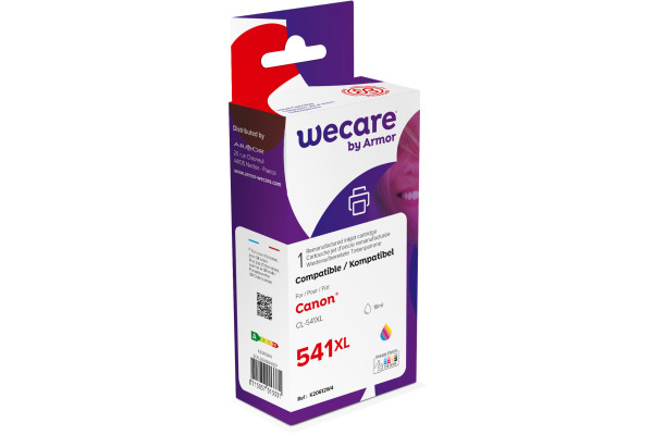 WECARE Tinte XL rebuilt color CL-541XLC zu Canon PIXMA MG2150 16ml