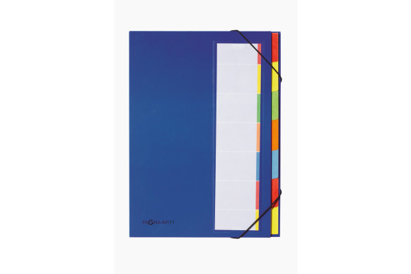PAGNA Deskorganizer A4 44171-02 blau 7 Fächer