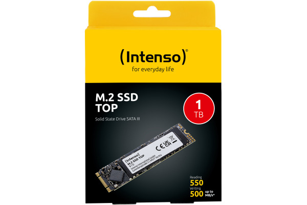 INTENSO M.2 SSD Top 1TB 3832460 SATA III, m.2 2280