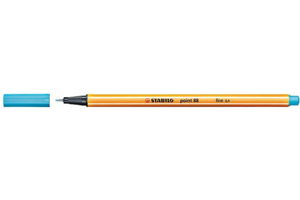 STABILO Fineliner Point 88 0.4mm 8815-1 standard/neon 15 Stück