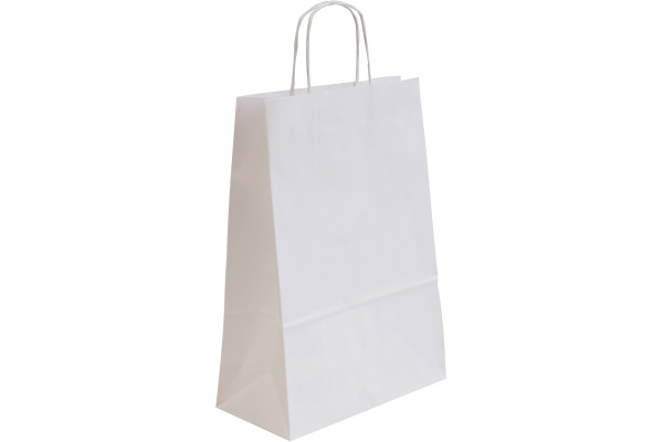 NEUTRAL Tragtaschen Allegra weiss SDS26-BIA Kraft,110g, 26x12x36cm 25 Stk.