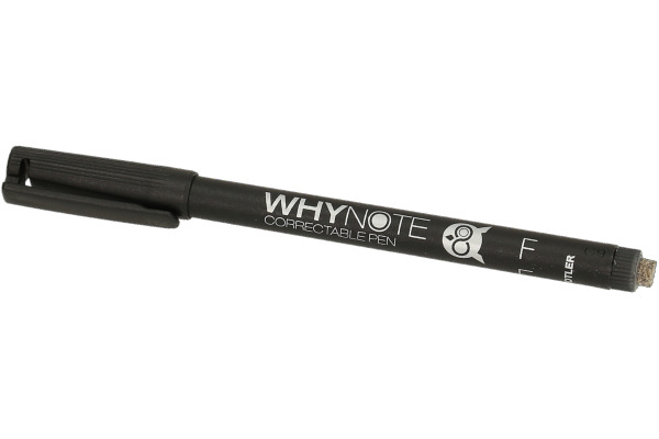 WHYNOTE Stift WNPEN001 schwarz, korrigierbar