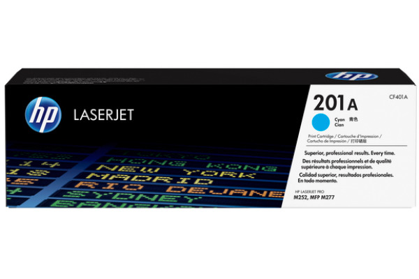 HP Toner-Modul 201A cyan CF401A CLJ Pro M252/MFP277 1330 S.