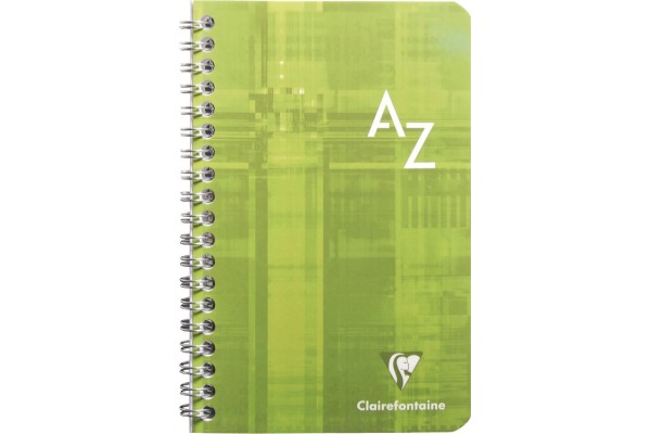 CLAIREFON Adressbuch Index A8 8589C ass., kariert, 5mm 50 Blatt