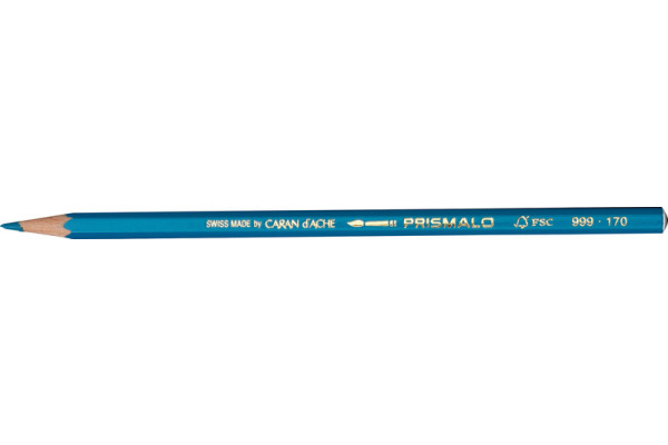 CARAN D'A Farbstifte Prismalo 3mm 999.170 azurblau