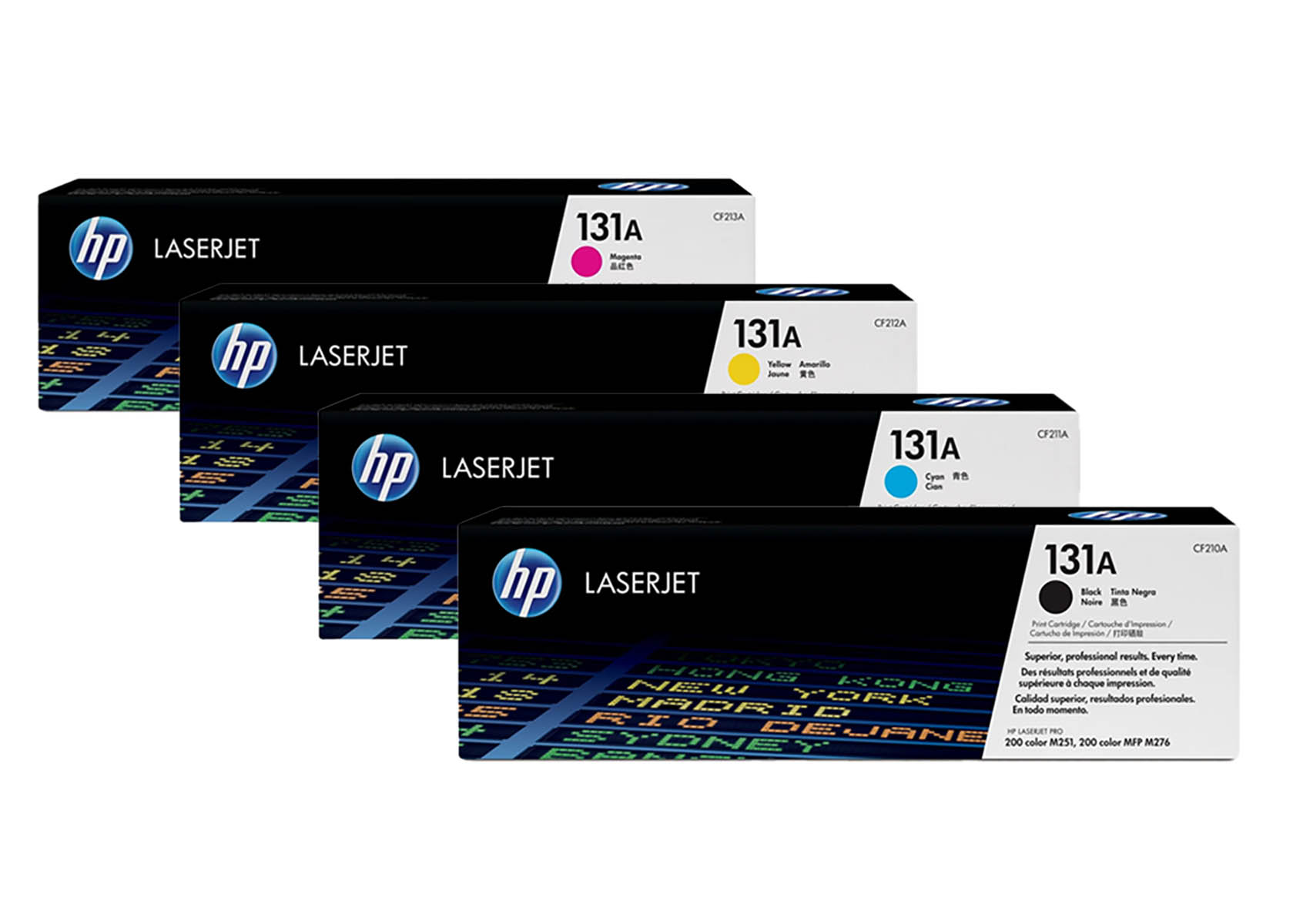 Original HP CF210A / 131A SET Multipack / Set mit allen vier Farben
