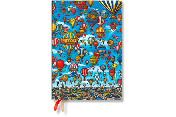 PAPERBLAN Agenda Picaresque Maxi 26/27 DD1732-6 1W/2S 18M DE VER HC 13.5x21cm