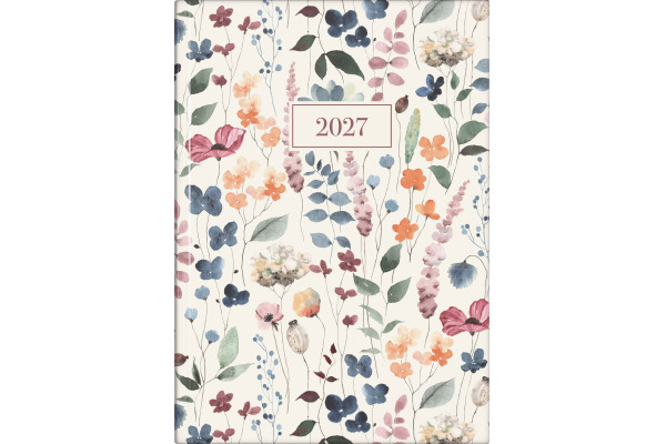 RIDOIDE Agenda Design Line 2027 702850702 1T/1S Watercolor DE 14.8x21cm