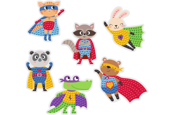 URSUS Diamond Sticker 43490001 Super Heroes 6 Sticker