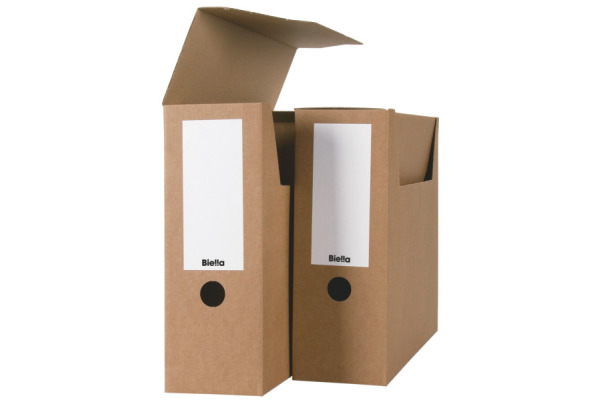 BIELLA Archivschachtel A4 26141000U braun 280x100x325mm