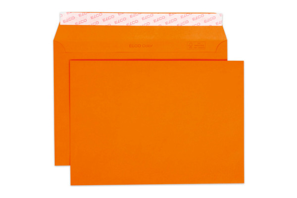 ELCO Couvert Color o/Fenster C5 24084.82 100g, orange 250 Stück