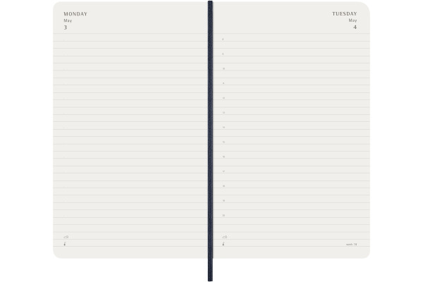 MOLESKINE Agenda Classic Large 2027 DSB2012DC 1T/1S saphir SC 13x21cm