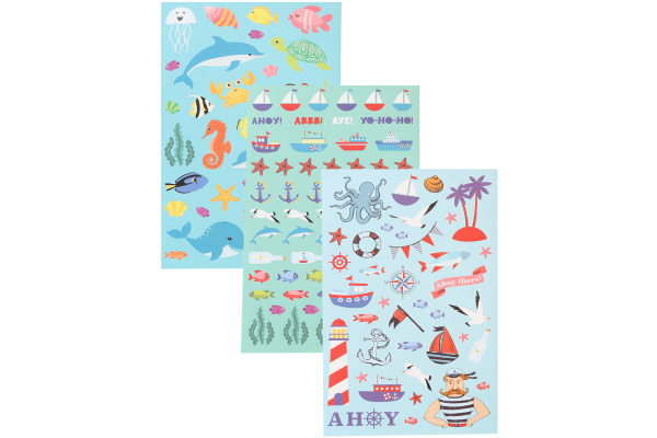 I AM CREA Stickerbook 4087.499 maritim, 6 Blatt