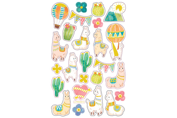 FOLIA Epoxy-Sticker 10x15cm 16303 Alpaca