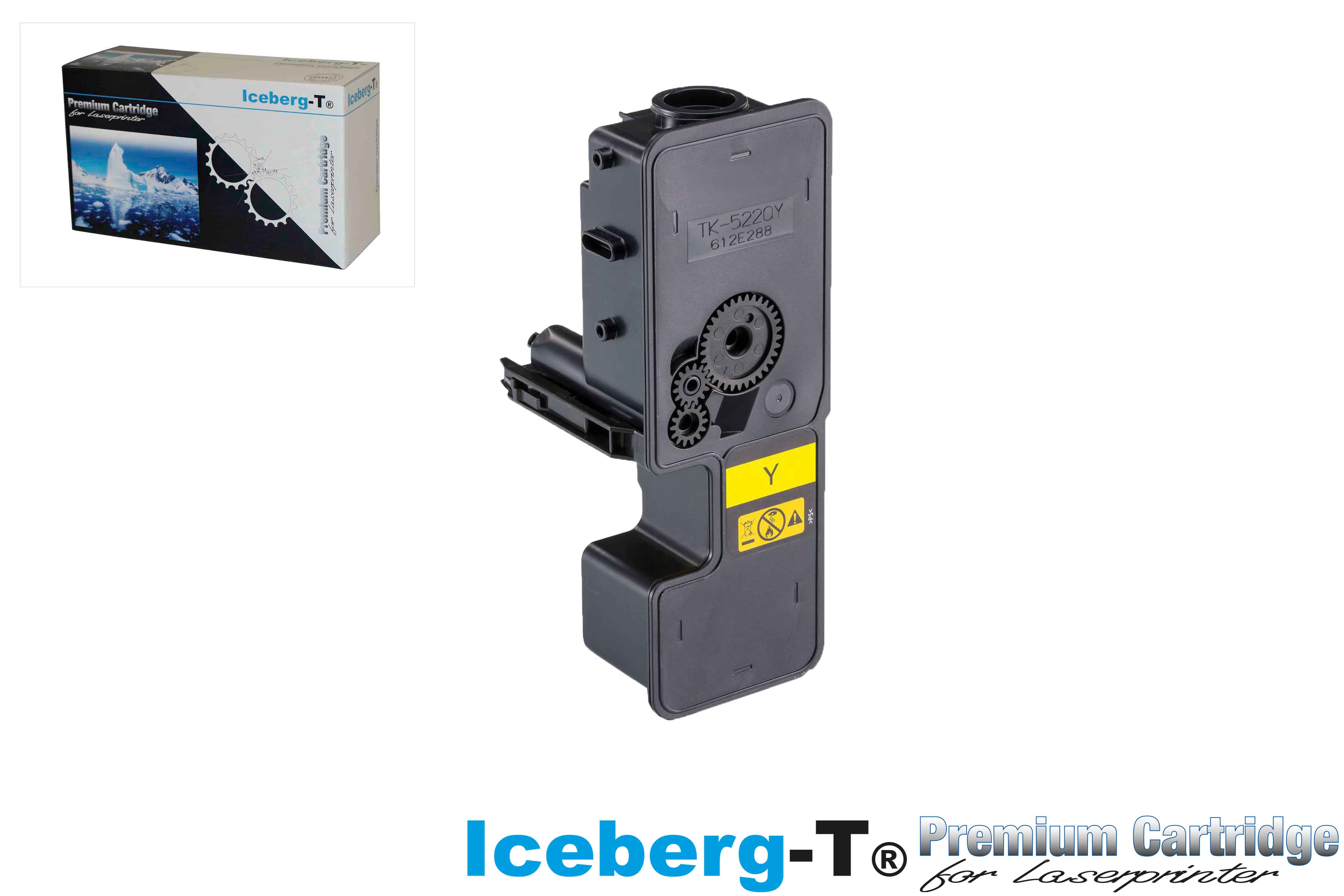 Iceberg-T Toner TK-5220Y 1'200 Seiten, yellow