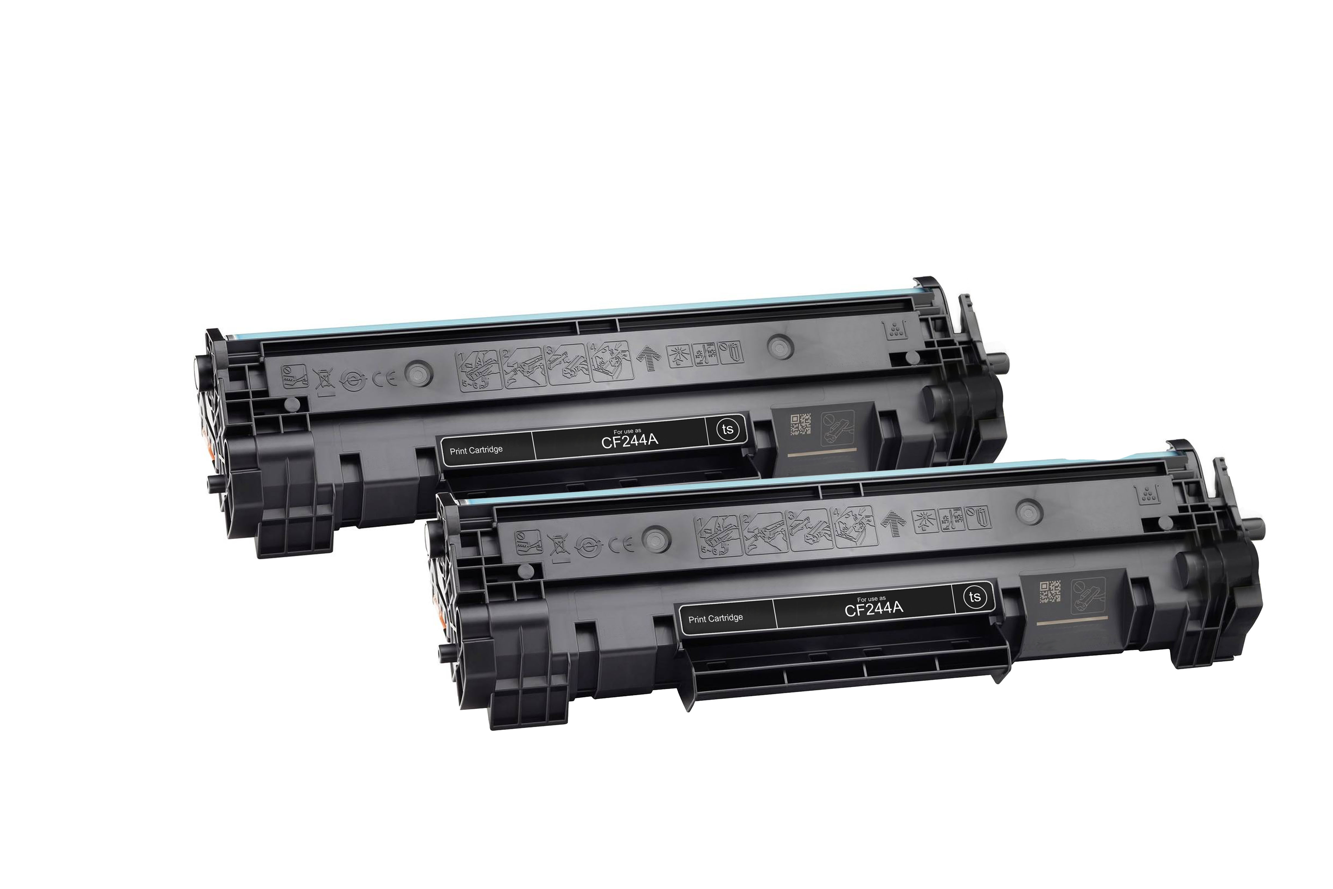 Tonerfabrik Toner CF244A DuoPack 2 Stück à 1'000 Seiten, schwarz