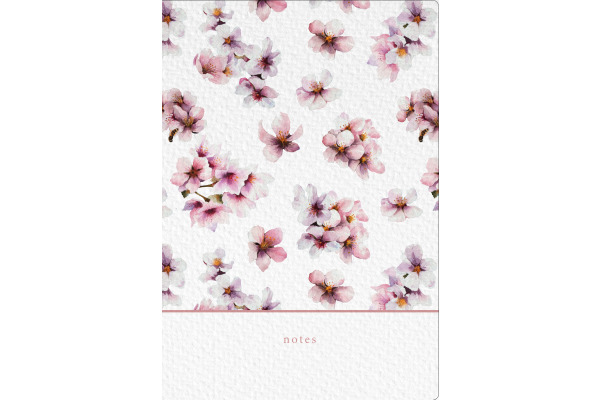 NATURVERL Notizbuch Crushpaper A5 11017N Mandel Muster, dots 80 Blatt