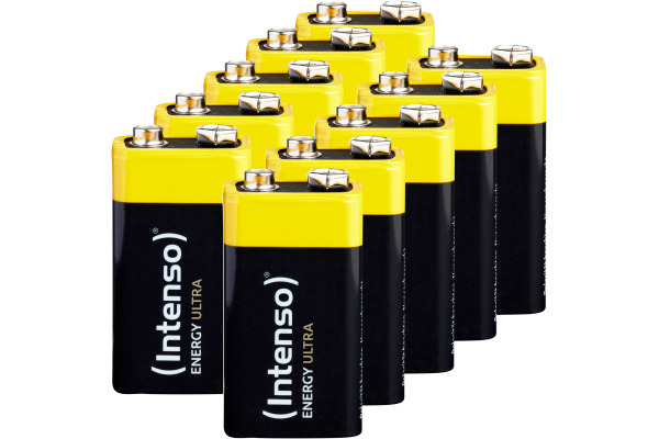 INTENSO Energy Ultra E 6LR61 9V 7501451MP Alkaline 10pcs pack