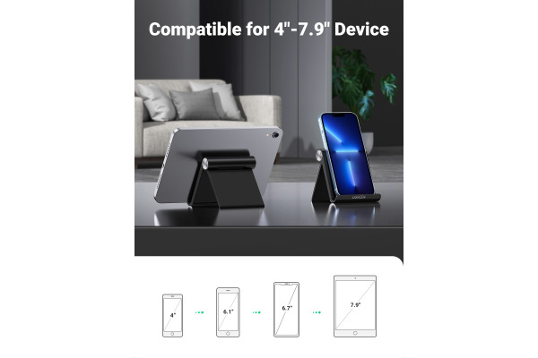 UGREEN Multi-Angle Phone Stand 50747 Black
