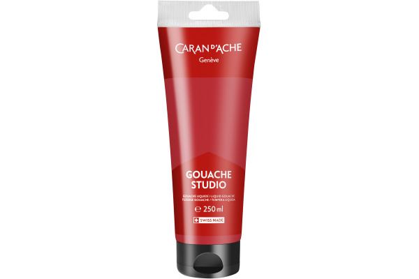 CARAN D'A Deckfarbe Gouache 250ml 2330.080 karmin, Studio