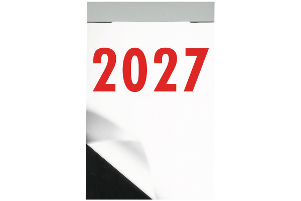 BIELLA Abreissblock Nr.3 2027 889003000 1T/1S sw/rot DE/FR 5.4x8cm