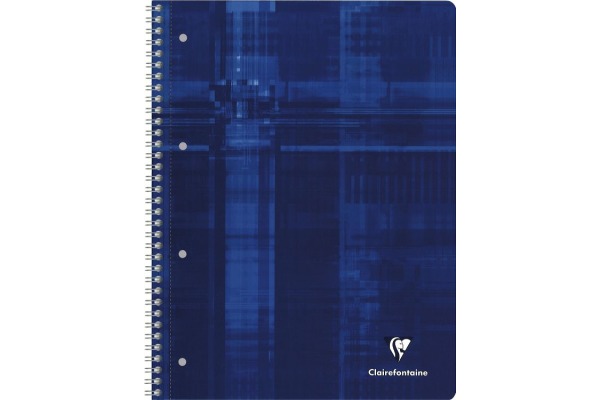 CLAIREFON Spiralheft Studium A4 8256C ass., liniert 80 Blatt