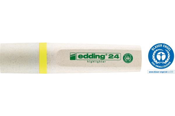 EDDING EcoLine Textmarker 24 2-5mm 24-5 gelb