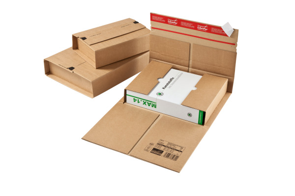 COLOMPAC Univ.Versandverpackung A4 2053514 305x230x92mm braun 20 Stück