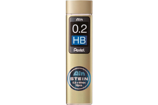 PENTEL Minen AINSTEIN 0,2mm C272W-HB HB 20 Stück