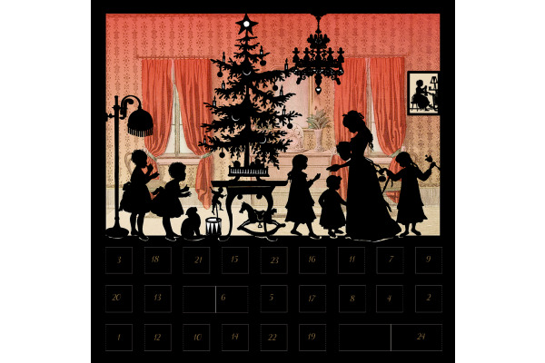 COPPENRAT Adventskalender 15x15cm 71811 Stille Nacht