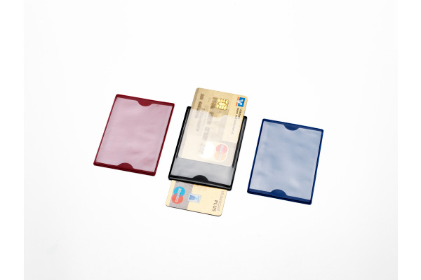 HIDENTITY Stecketui Kreditkarten 0325-07 schwarz