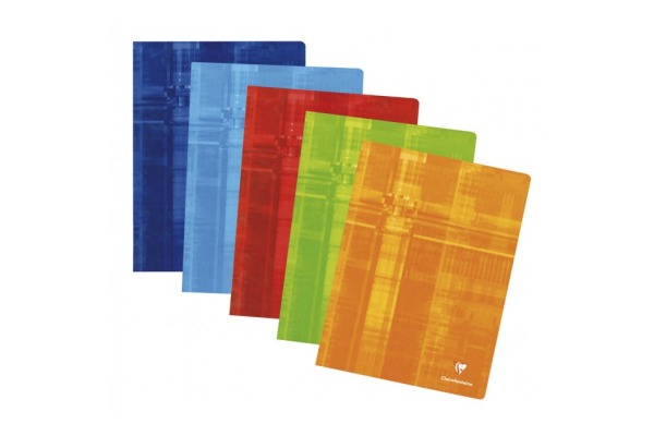CLAIREFON Heft ass. A4+ 63362 5mm, kariert 48 Blatt