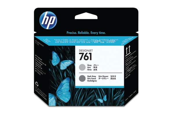 HP Druckkopf 761 grey/dark grey CH647A DesignJet T7100 