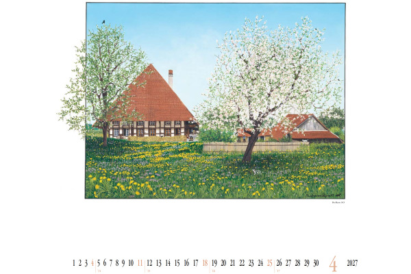CALENDARI Bildkalender 2027 952596623 Susanna Kuratli ML 42x42cm