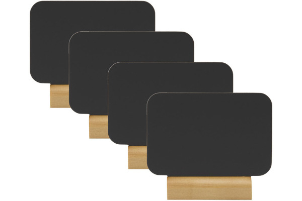 SECURIT Tischkreidetafel RECT FBT-RECT schwarz 7.5x9x2cm