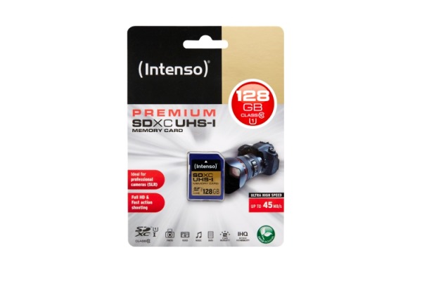 INTENSO SDXC Card PREMIUM 128GB 3421491 UHS-I