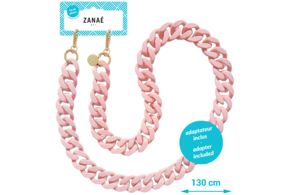 ZANAÉ Phone Necklace Marshmallow 18316 Indian Summer rose