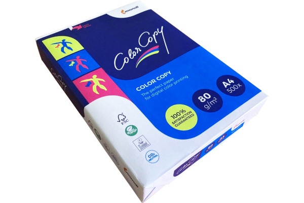COLORCOPY Kopierpapier A4 88268708 80g, weiss, Satin 500 Blatt