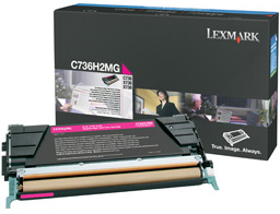 LEXMARK Toner magenta C736/X736 LEXMARK Color-Toner