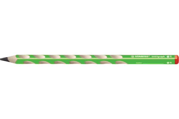 STABILO Bleistift EASYgraph HB 322/04HB Rechtshänder grün