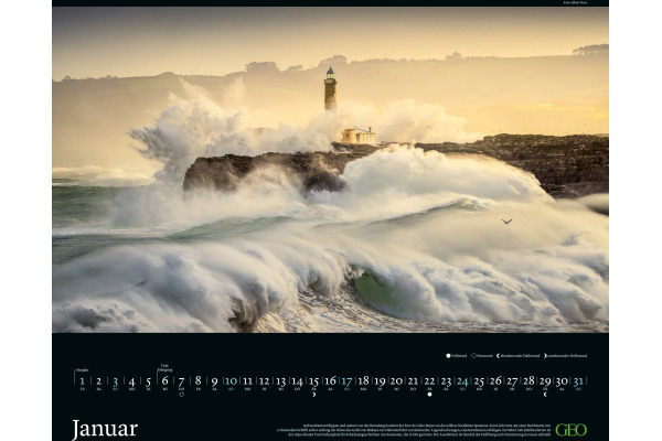 GEO Bildkalender 2027 581363 GEO Licht des Südens 50x45cm