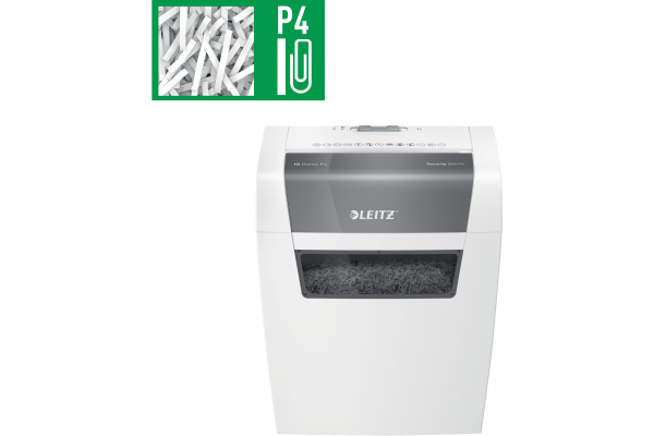 LEITZ Aktenvernichter IQ 80340000 Home, P-4, 15lt