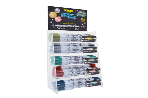 ONLINE Callibrush Display Metallic 19092 ass. 60 Stück