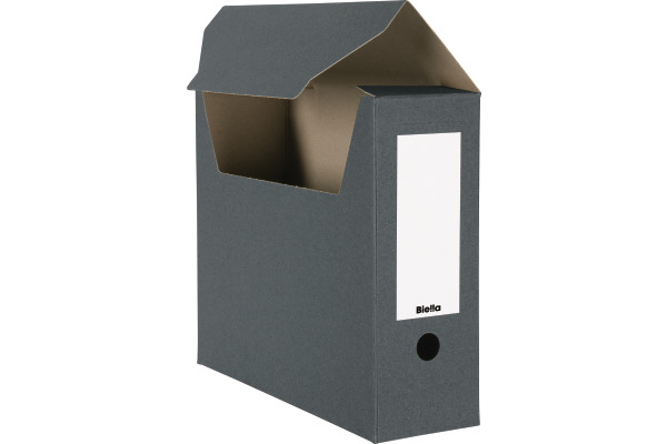 BIELLA Archivschachtel A4 26341027U d.grau 27.8x10x32.3cm 10 Stk.