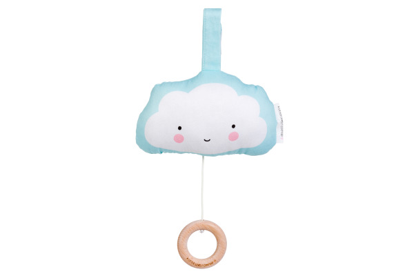 ALLC Mobile mit Musik 17x16cm MUCLBU02 Cloud