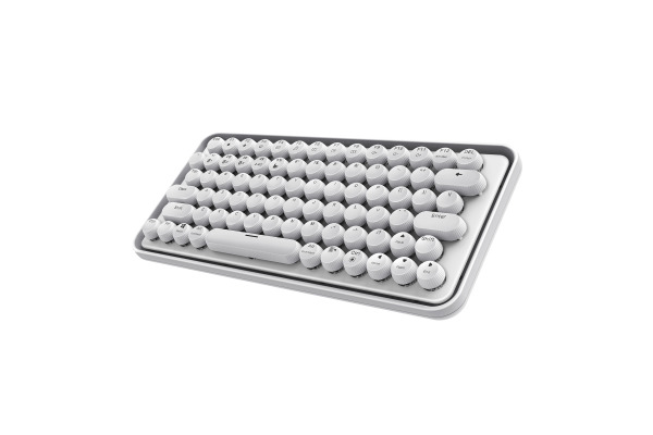 RAPOO Ralemo Pre 5 mech. Keyboard 11585 wireless, White-Silver