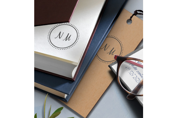 COLOP Stempel 154867 NIO Monogramm Buch
