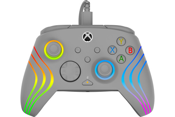 TURTLE B. Afterglow Wave Wired Ctrl. TBC200285 Xbox SeriesX, Grey