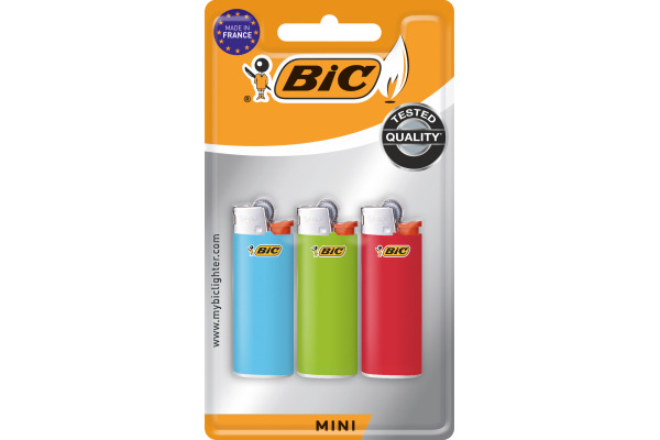 BIC Feuerzeuge J25 Mini 807973 3 Stk.