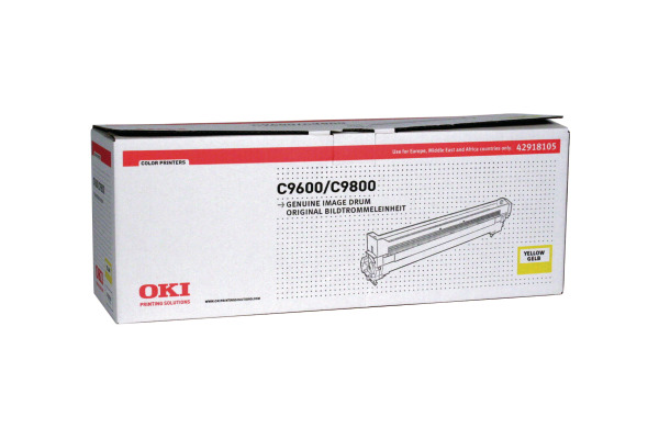 OKI Drum yellow 42918105 C9600 30'000 Seiten
